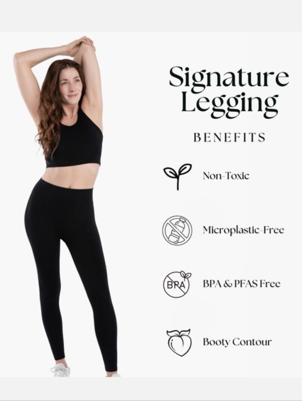 Namarie NEW hemp Non Toxic Signature Leggings XL Black Sylvendal Comfy Lounge